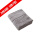 Face towel grey